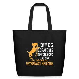 50 Shades of Veterinary Medicine Eco-Friendly Cotton Tote