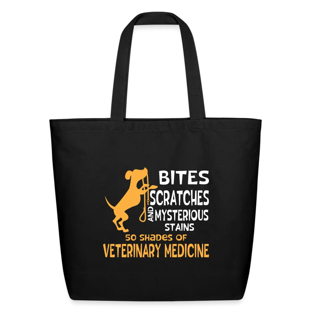 50 Shades of Veterinary Medicine Eco-Friendly Cotton Tote