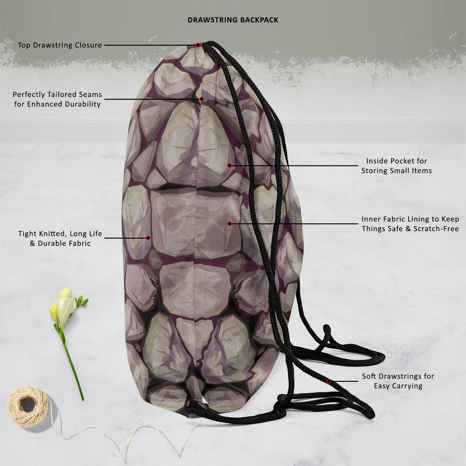 Abstract Art D36 Backpack for Students | College & Travel Bag