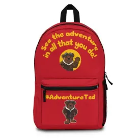 Adventure Ted Backpack - Red
