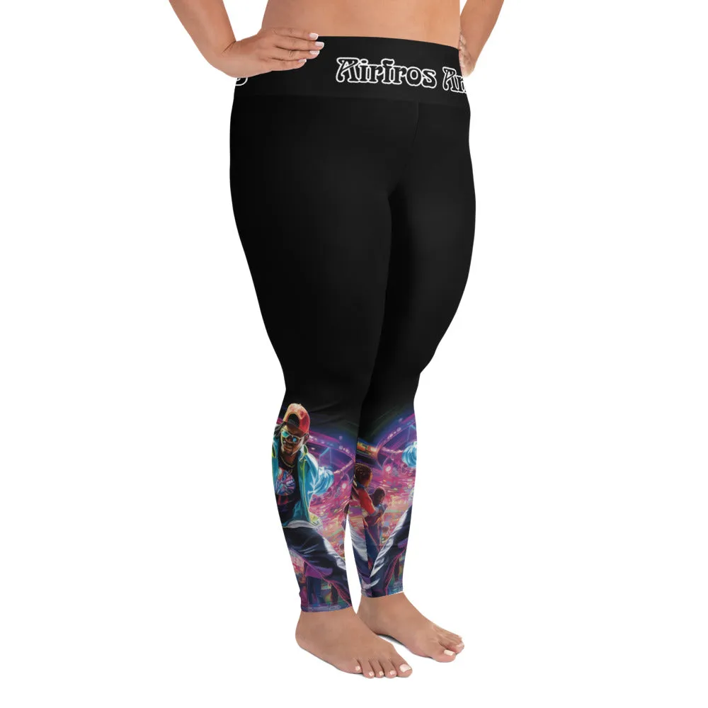 Airfros And Babyhairs He Blades Plus Size Leggings