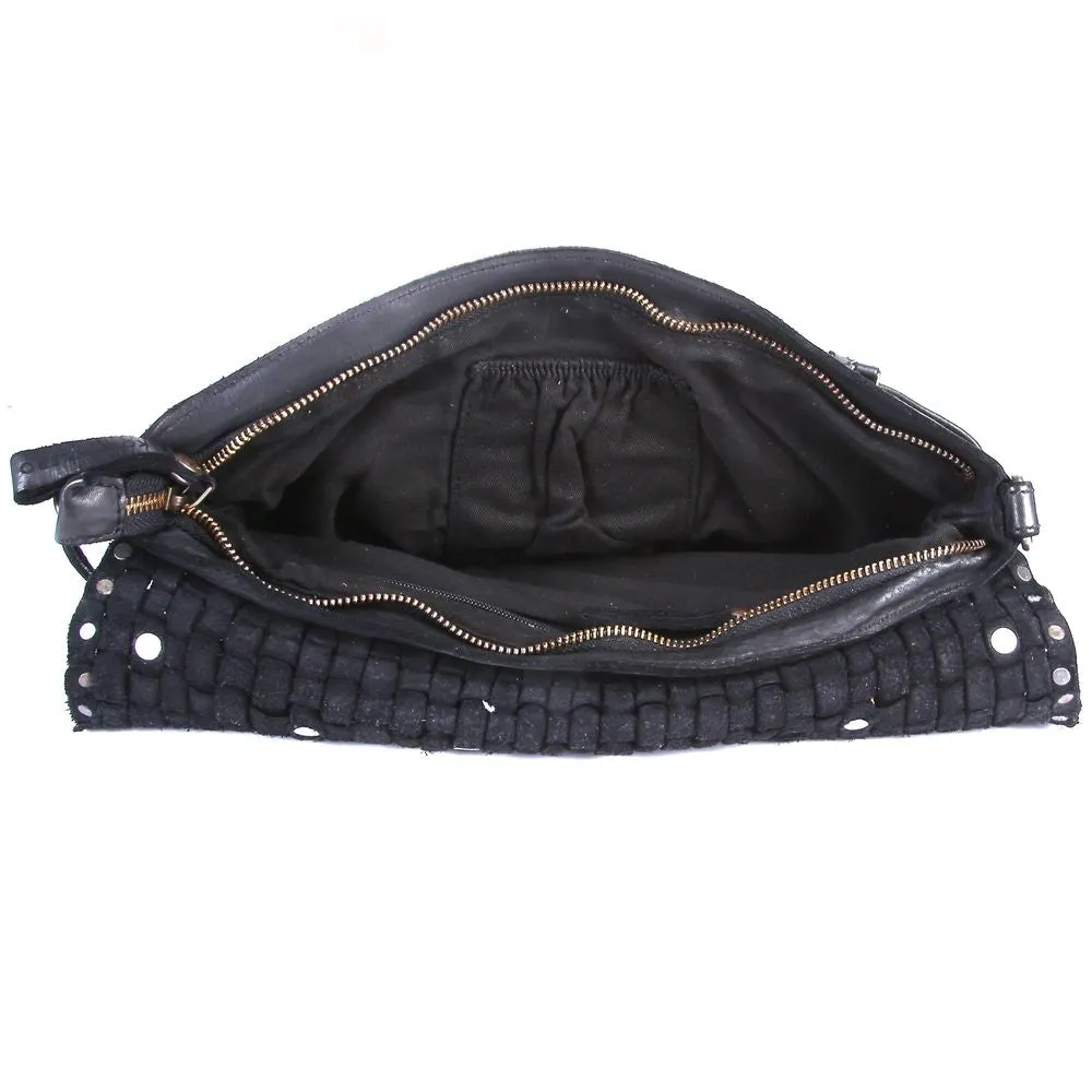 Artsy Leather Handbag - Flora