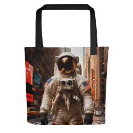 Astronout in the City Tote Bag