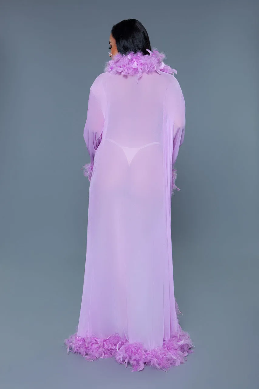BW834LAV Glamour Robe