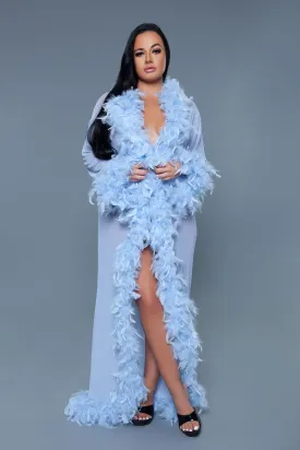 BW834PW Glamour Robe