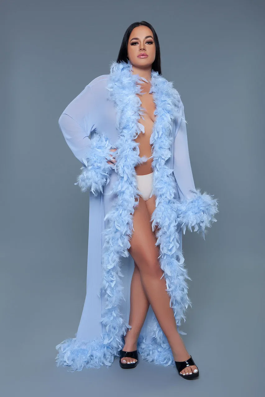 BW834PW Glamour Robe