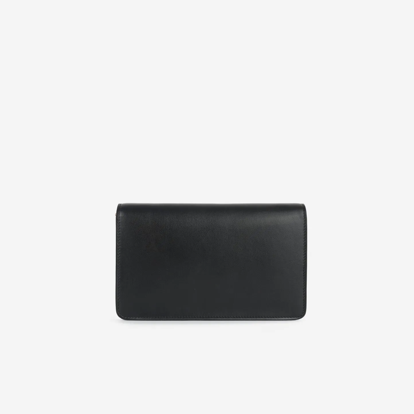 Celine Celine - Triomphe WOC - Black Smooth Calfskin GHW - Pre-Loved