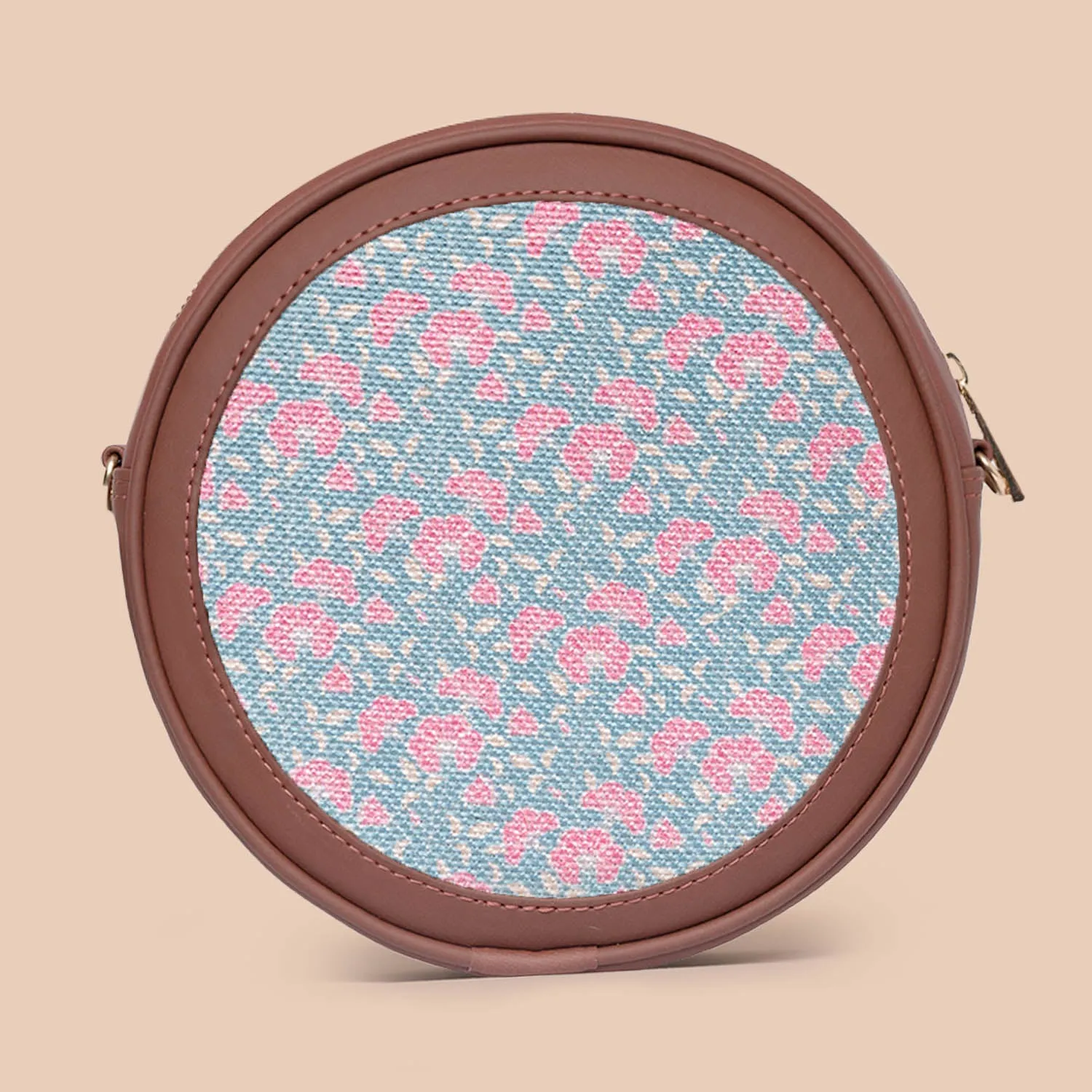 Chettinad Florals Round Sling Bag