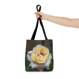 Chic Trendy Rose Flower Tote Bag