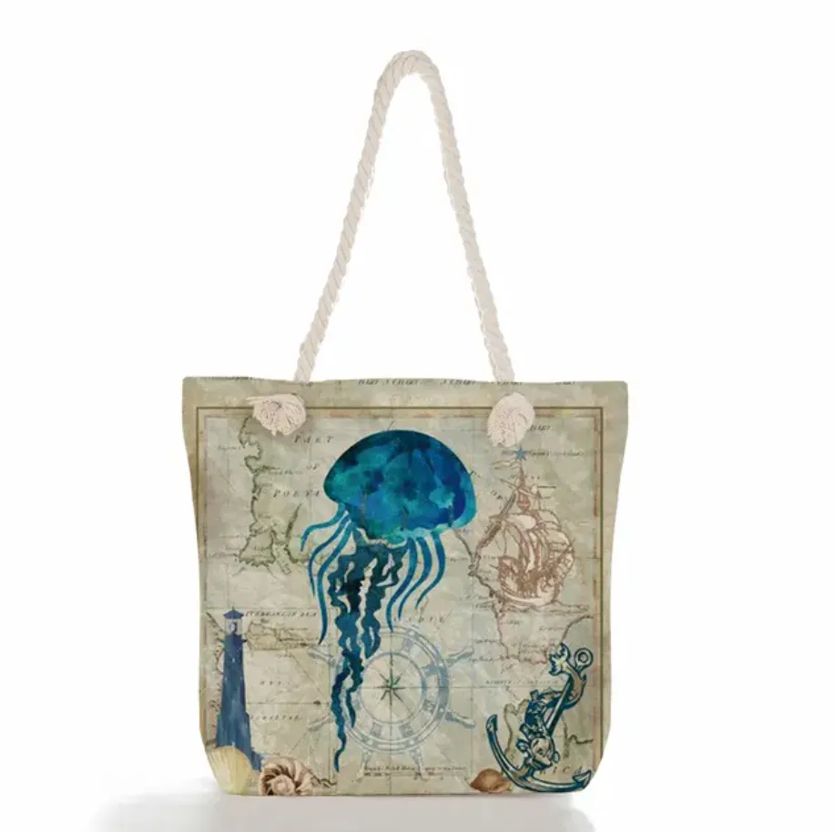 Coastal Breeze Tote - Stylish Beach Bag