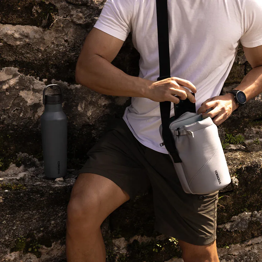 Corkcicle - Sling Bag - River Rock Neoprene
