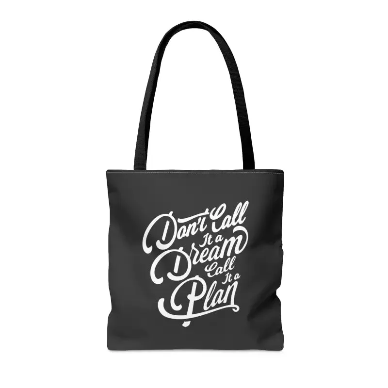 Dream Big Chic Tote Bag with Inspirational Quote