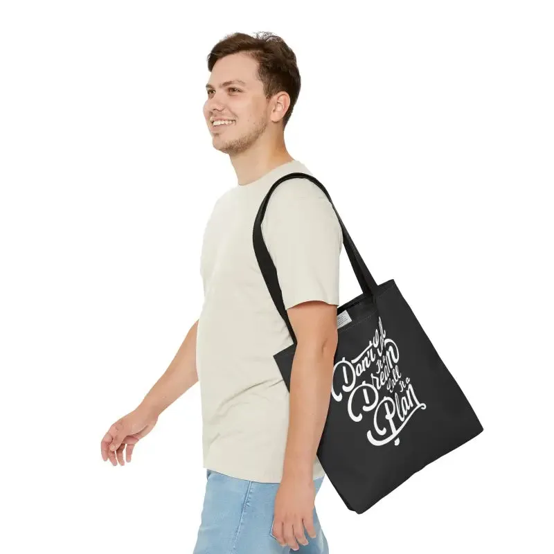 Dream Big Chic Tote Bag with Inspirational Quote
