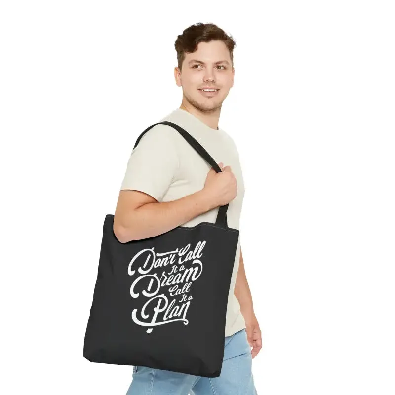Dream Big Chic Tote Bag with Inspirational Quote