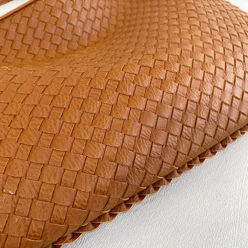 Elegant Woven Companion - Stylish Tote Bag
