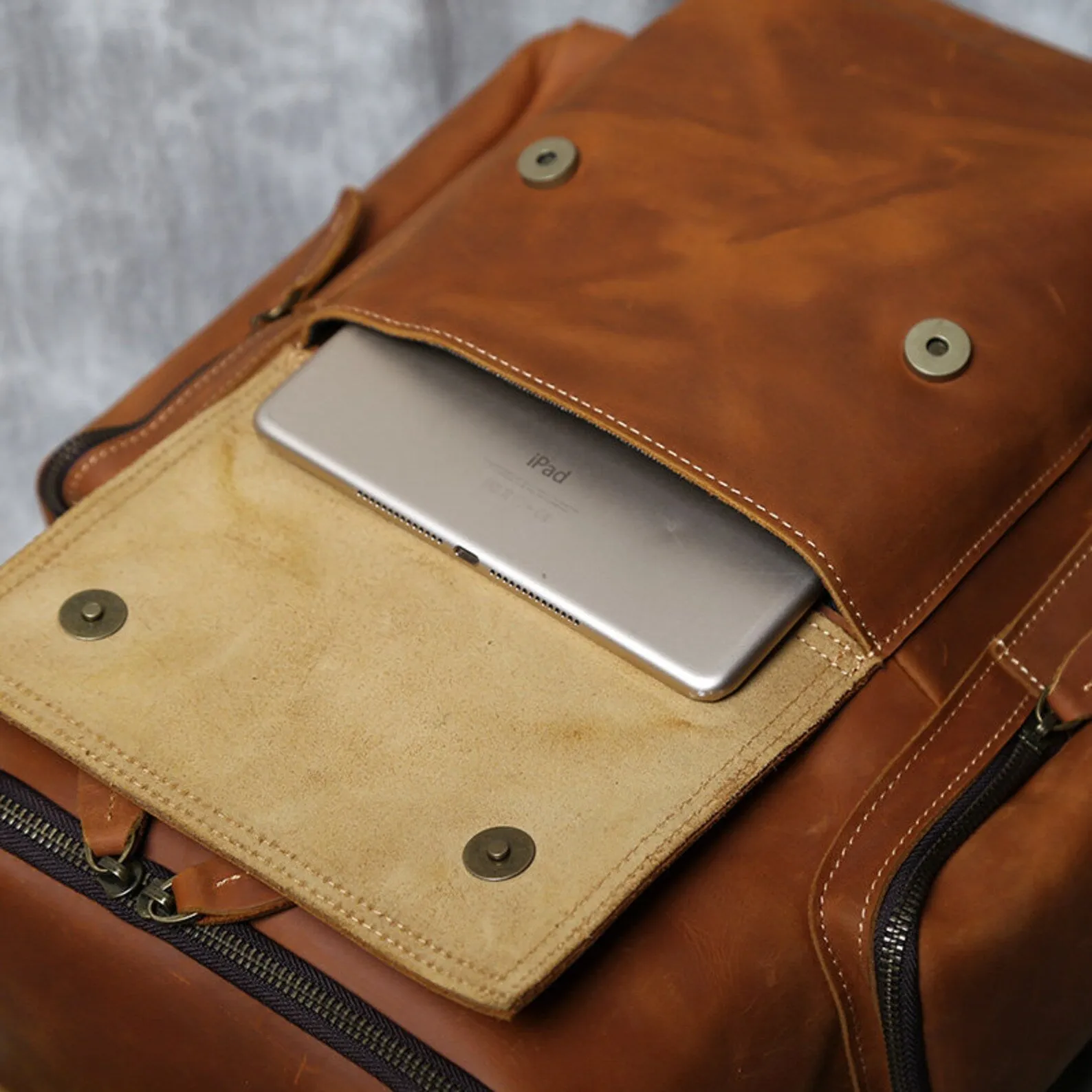 Exotic Real Leather Backpack