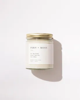 Fern   Moss Jar Candle