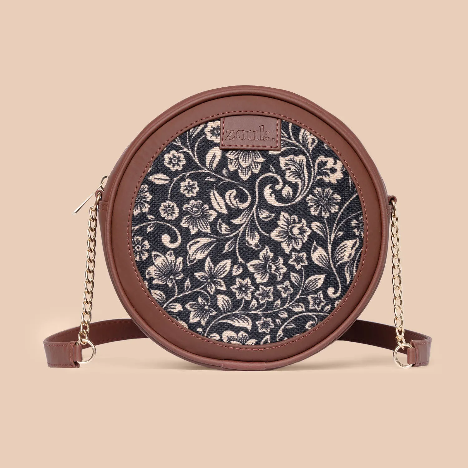 FloMotif Round Sling Bag