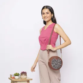 FloMotif Round Sling Bag
