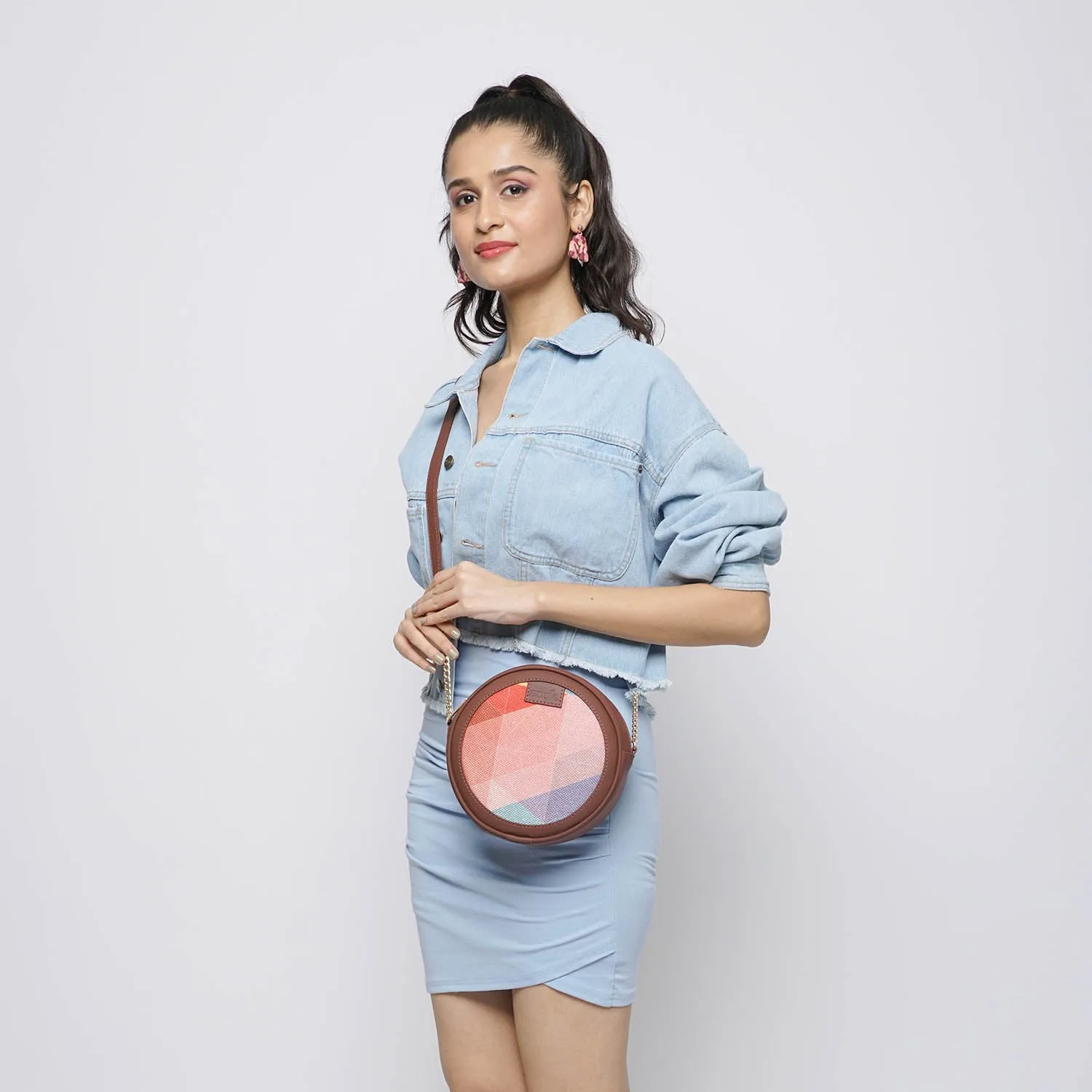 GeoOptics Round Sling Bag
