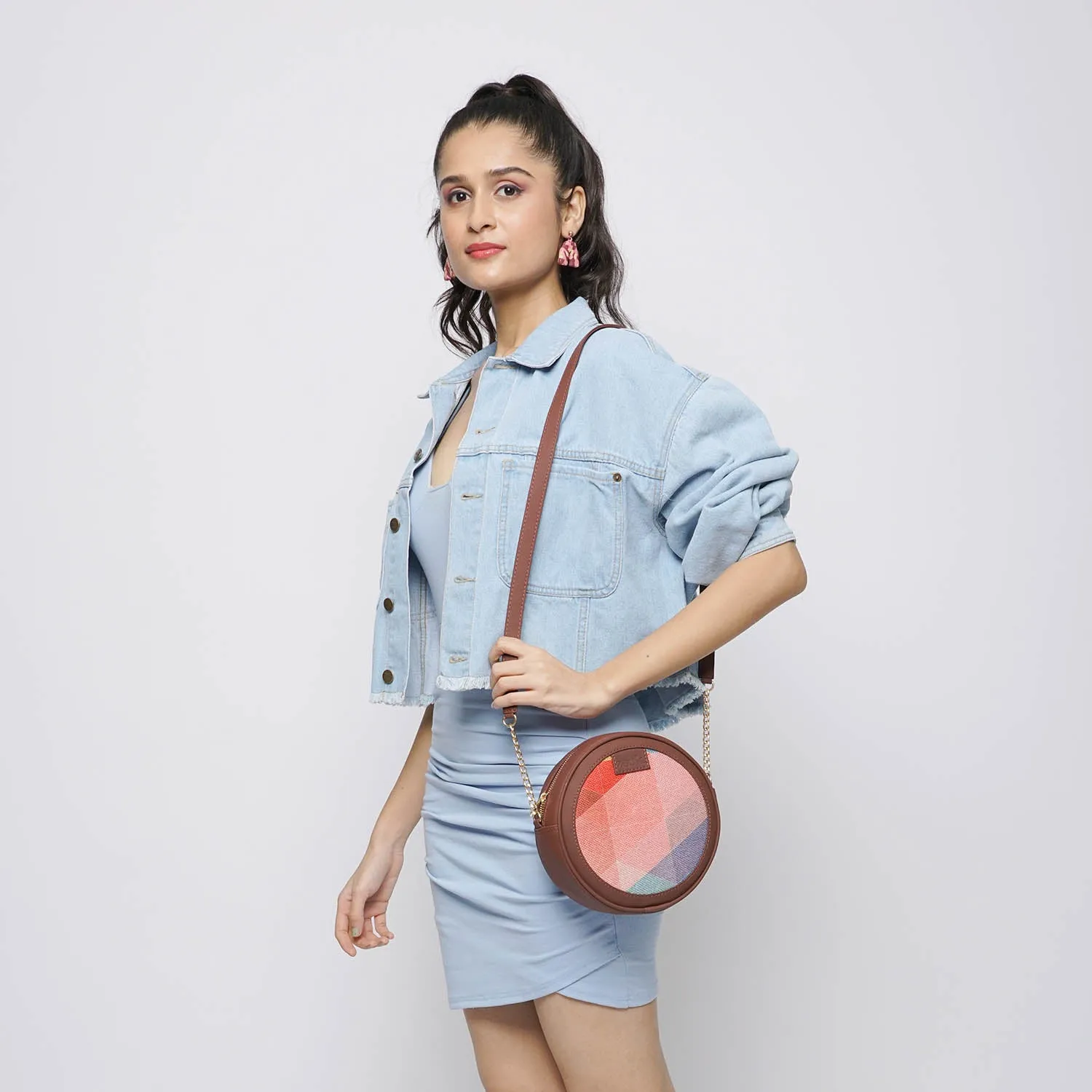 GeoOptics Round Sling Bag