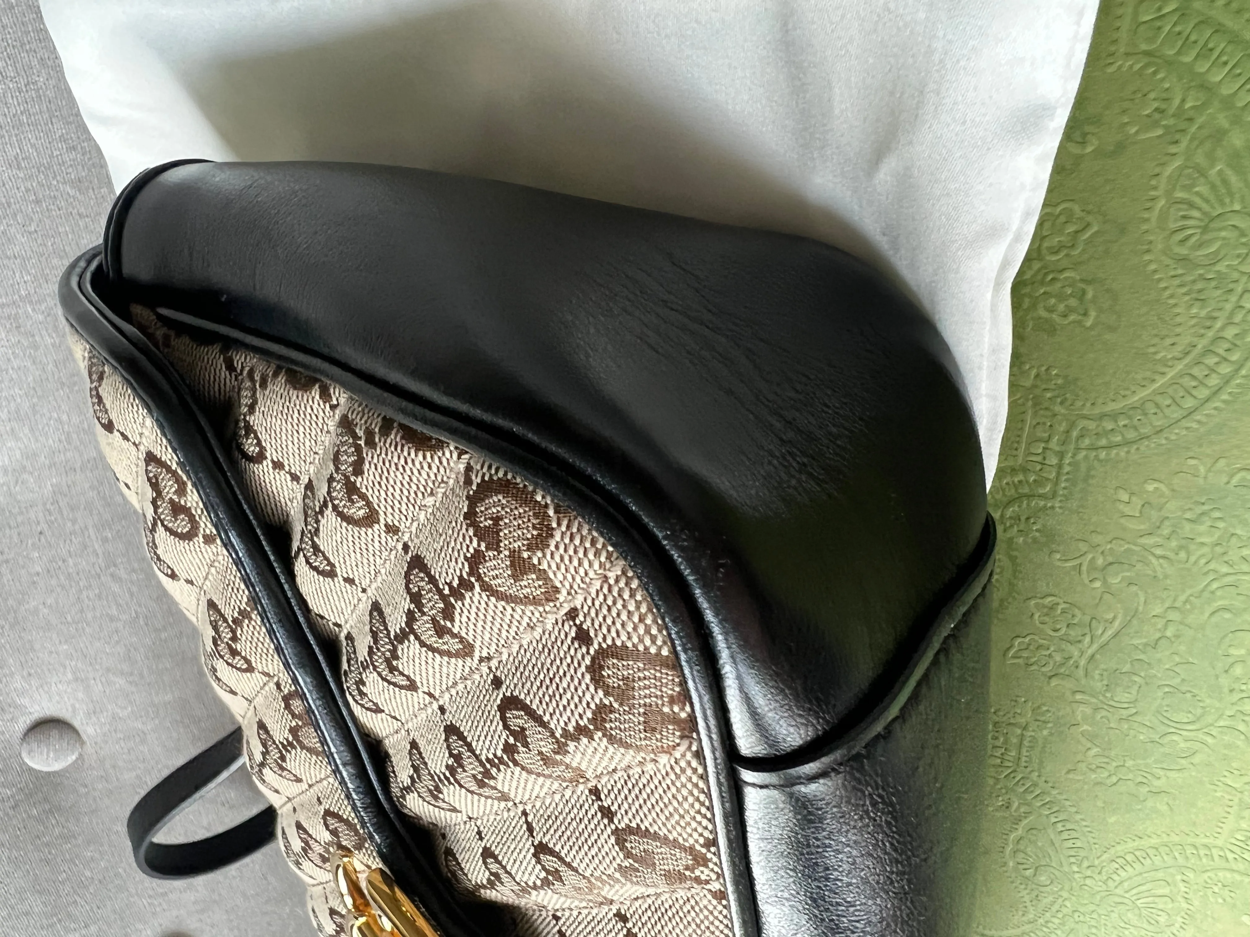 Gucci GG Beige Marmont Small Shoulder Bag (RRP £1,570)