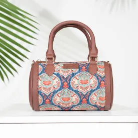 Kovil Blue Statement Satchel (Small)