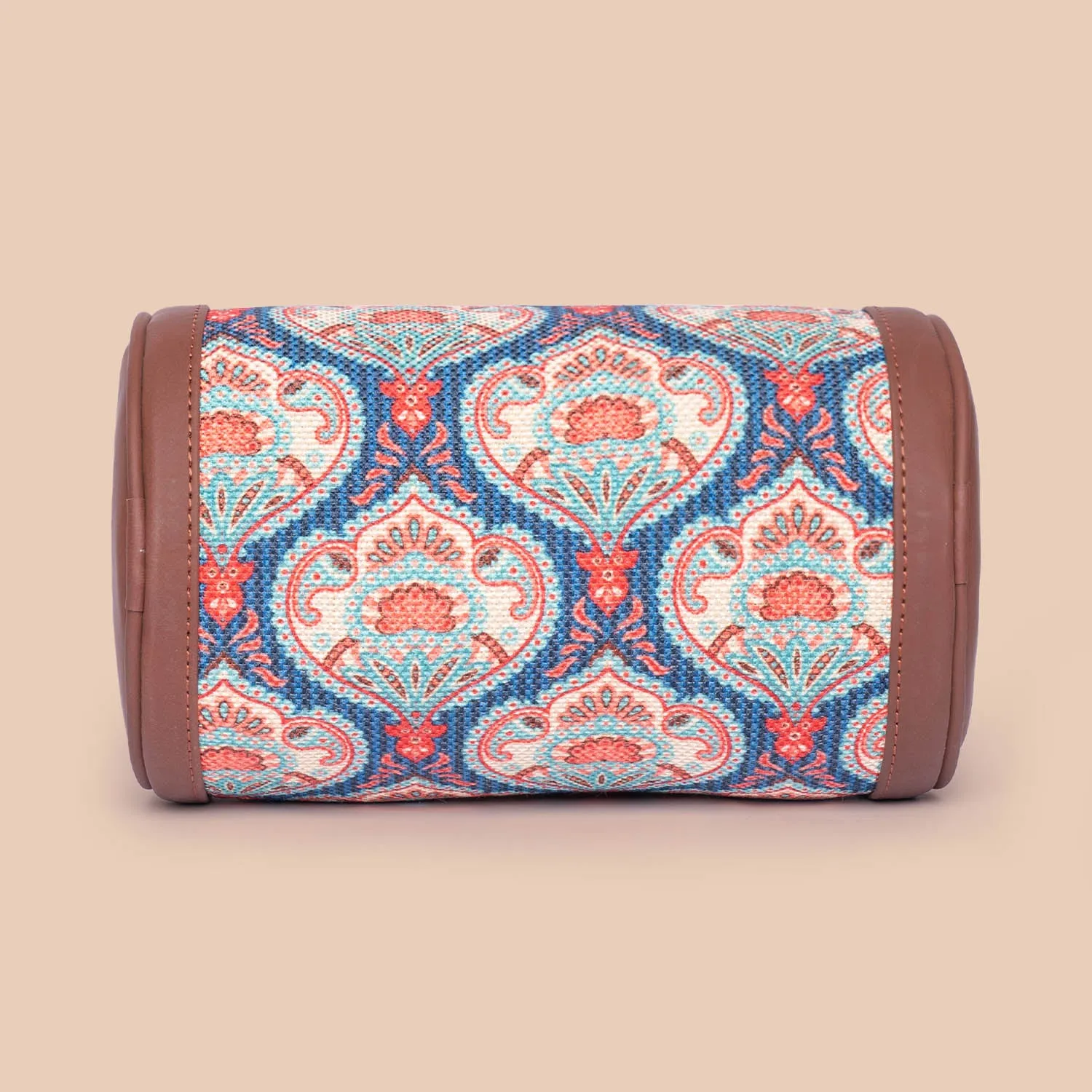 Kovil Blue Statement Satchel (Small)