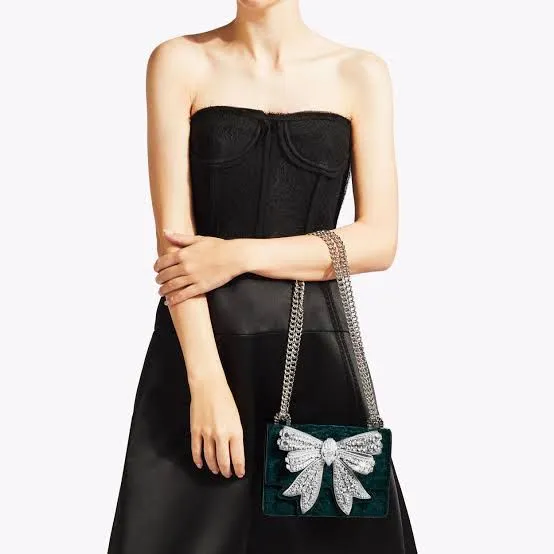 KURT GEIGER SMALL SHOREDITCH BOW BAG