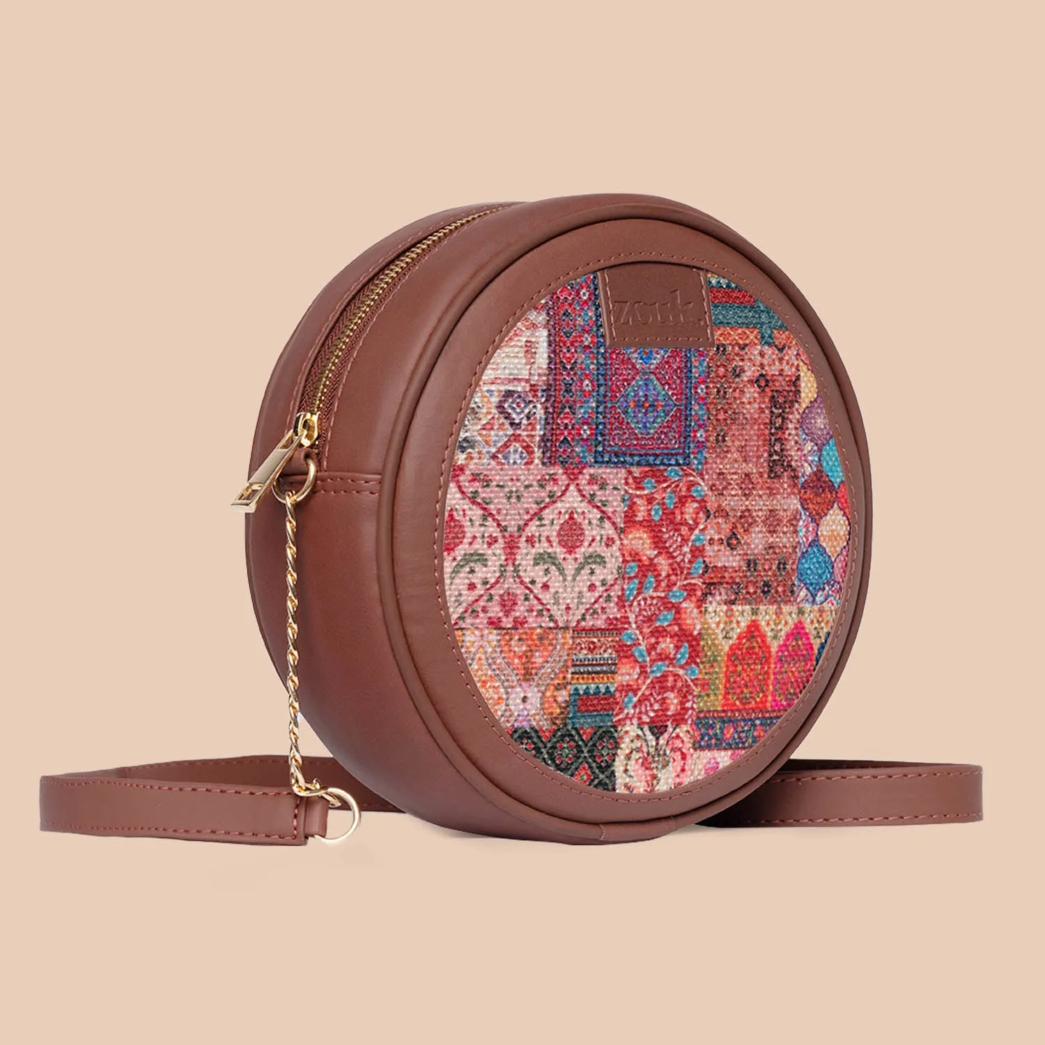 Kutch Gamthi Round Sling Bag
