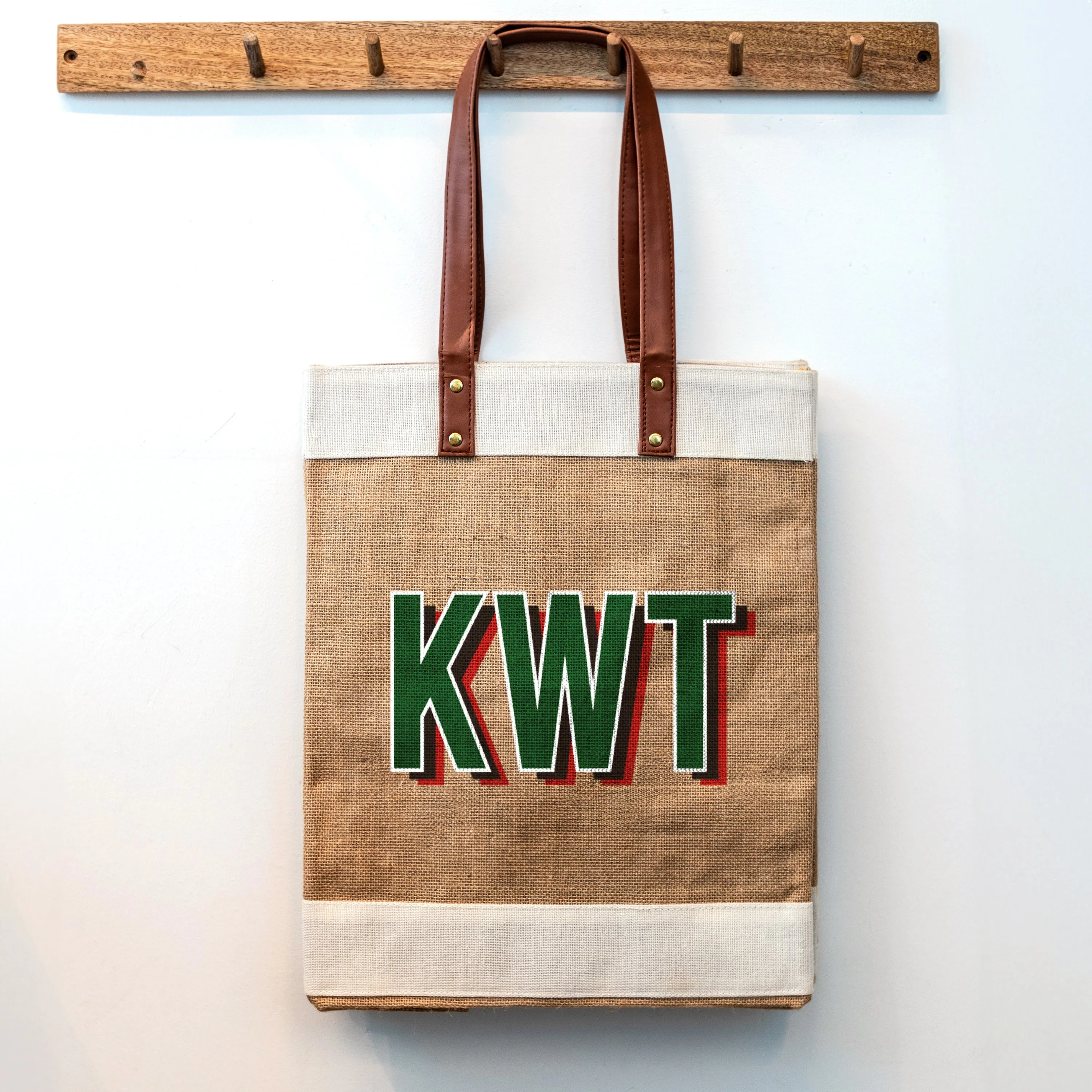 KWT - Natural Tall Tote Bag