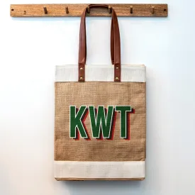KWT - Natural Tall Tote Bag