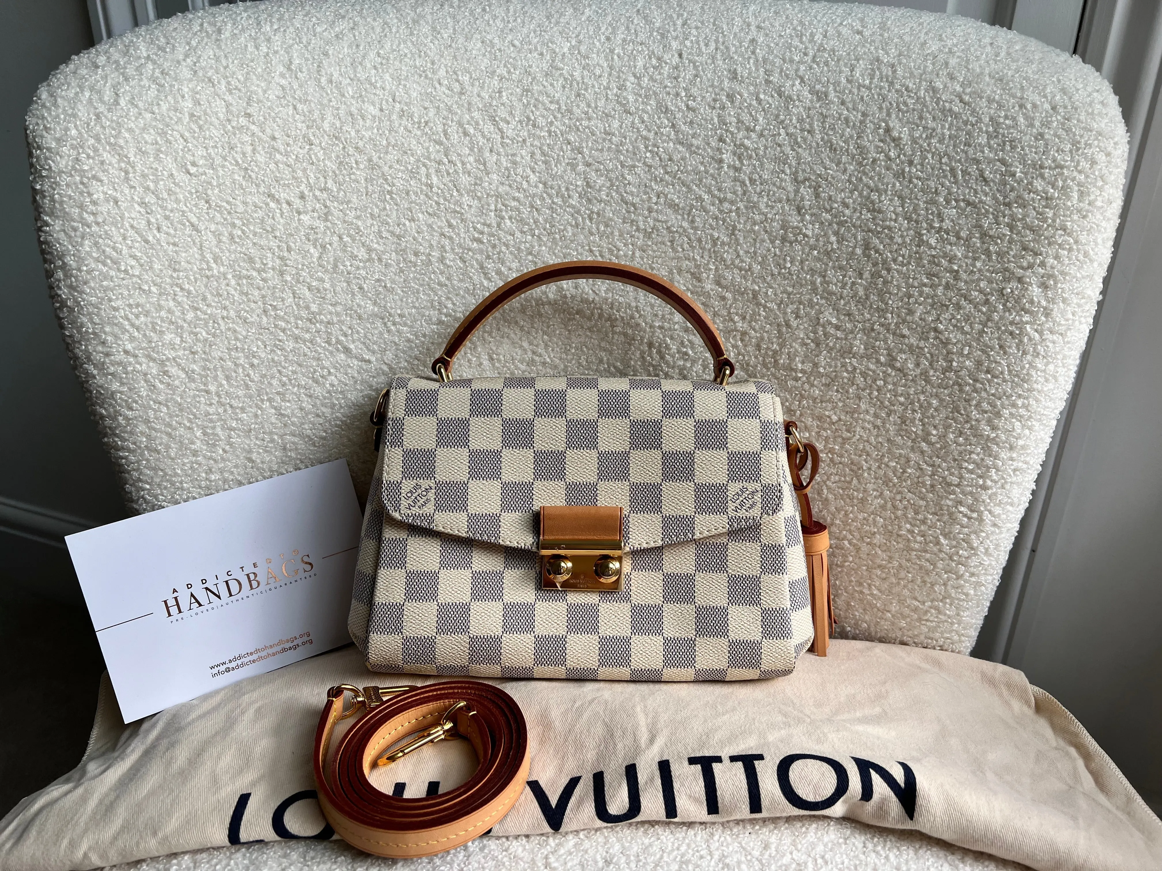 Louis Vuitton Croisette Damier Azur (RRP £1,470)