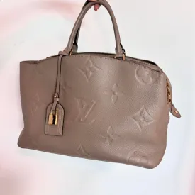 Louis Vuitton Empreinte Neutrals Handbag Medium