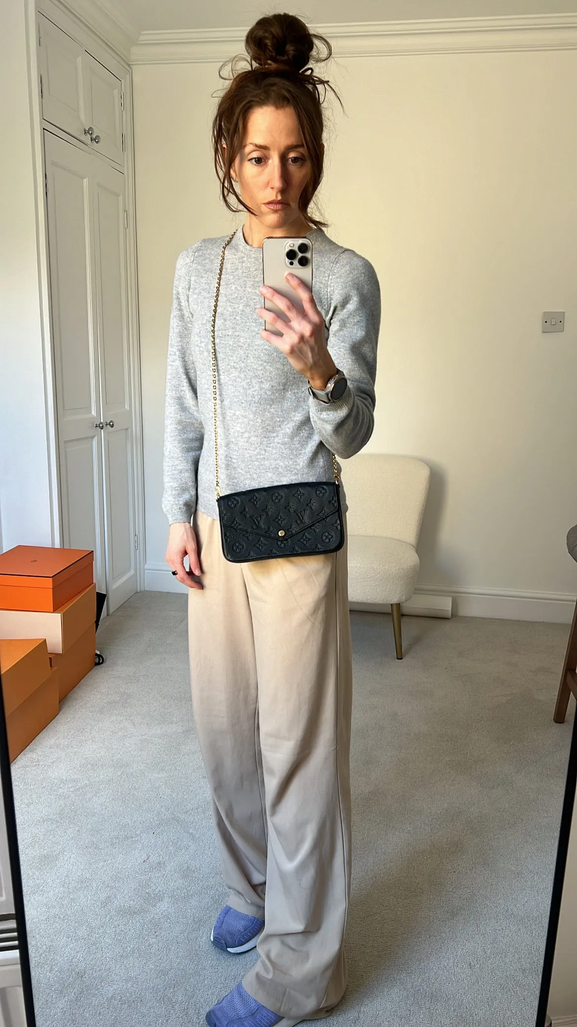 Louis Vuitton Felicie Pochette Black Empreinte (No inserts) (RRP £1160)