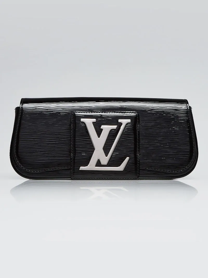 Louis Vuitton Sobe Black Electric EPI Leather Clutch