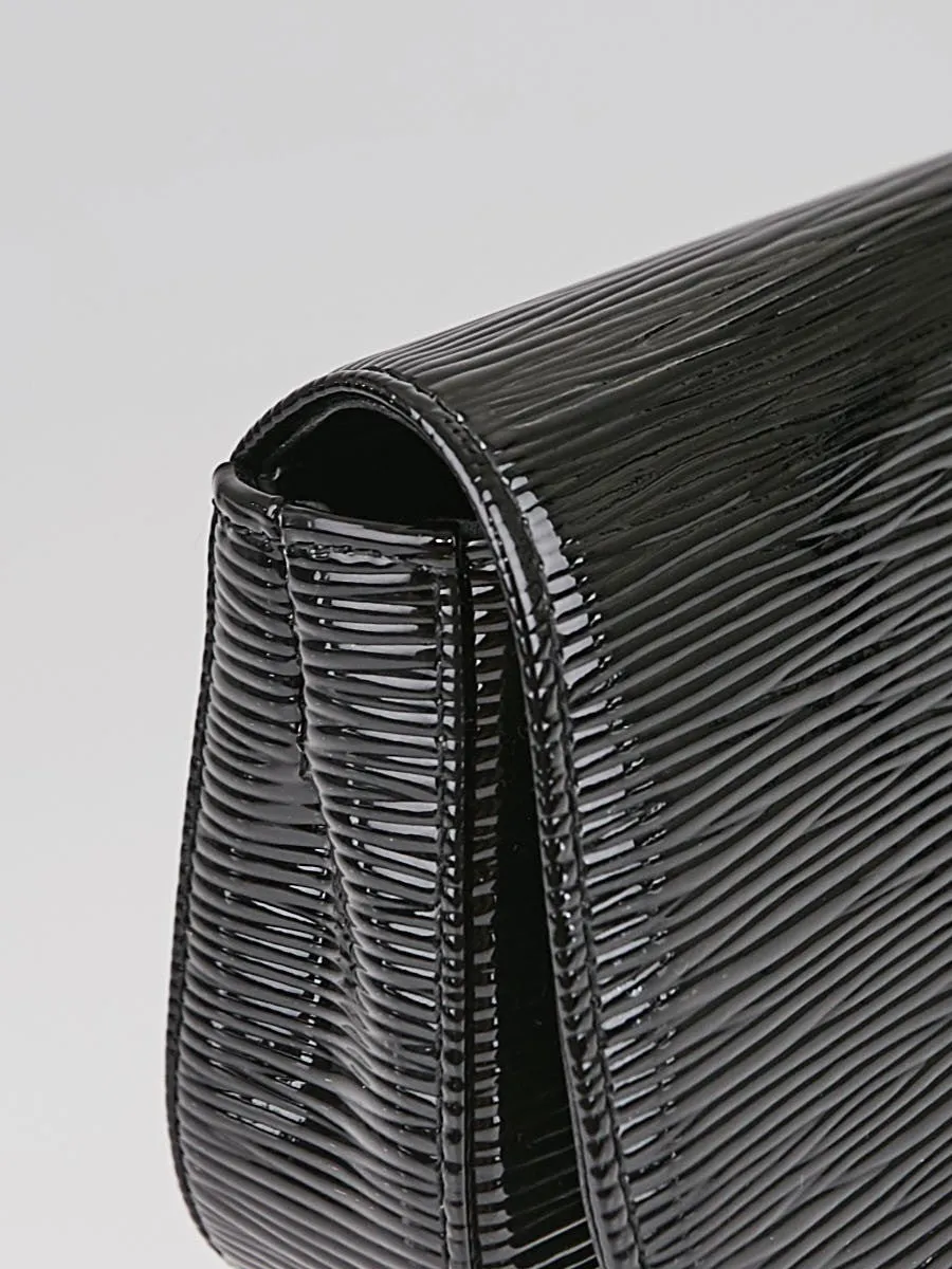 Louis Vuitton Sobe Black Electric EPI Leather Clutch
