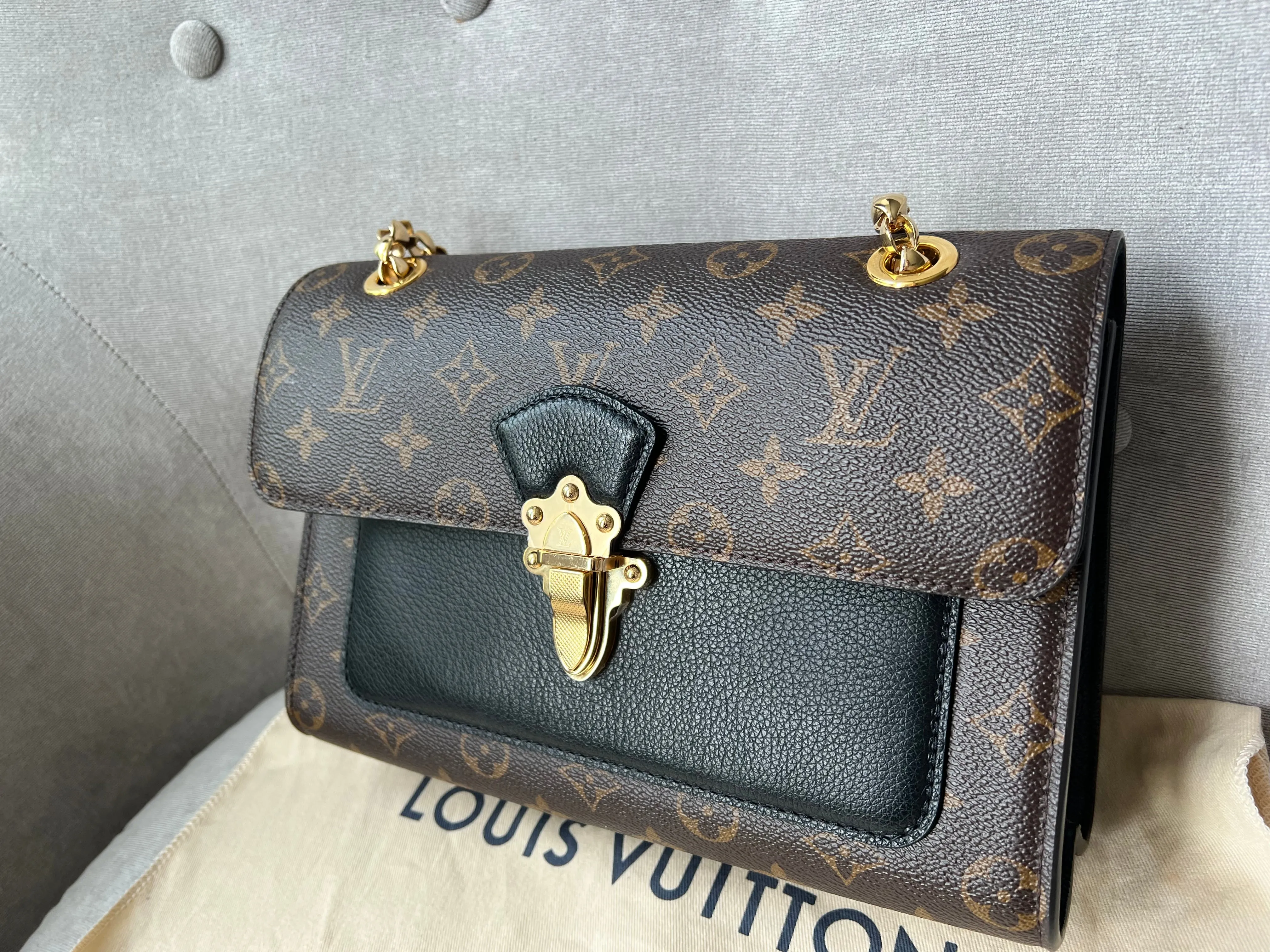 Louis Vuitton Victoire Monogram and Black (RRP £2000)