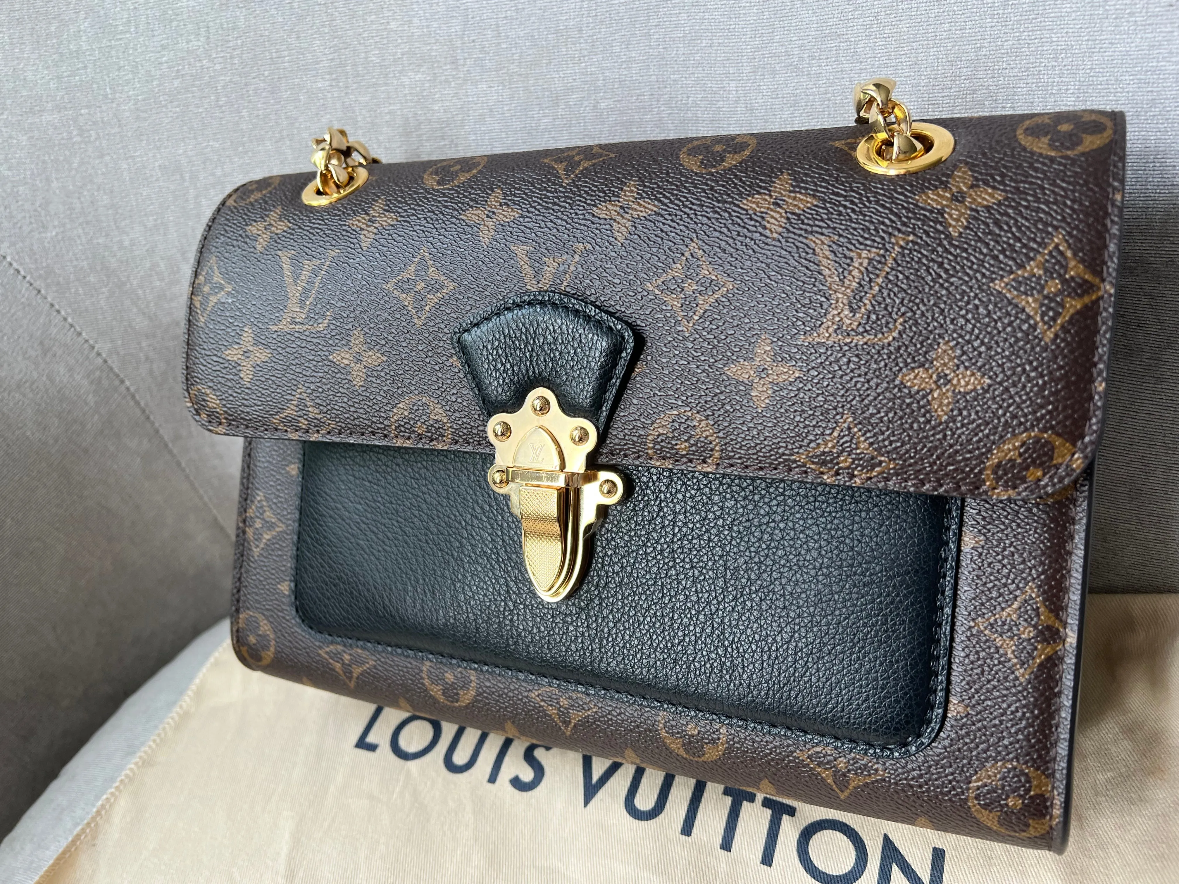 Louis Vuitton Victoire Monogram and Black (RRP £2000)
