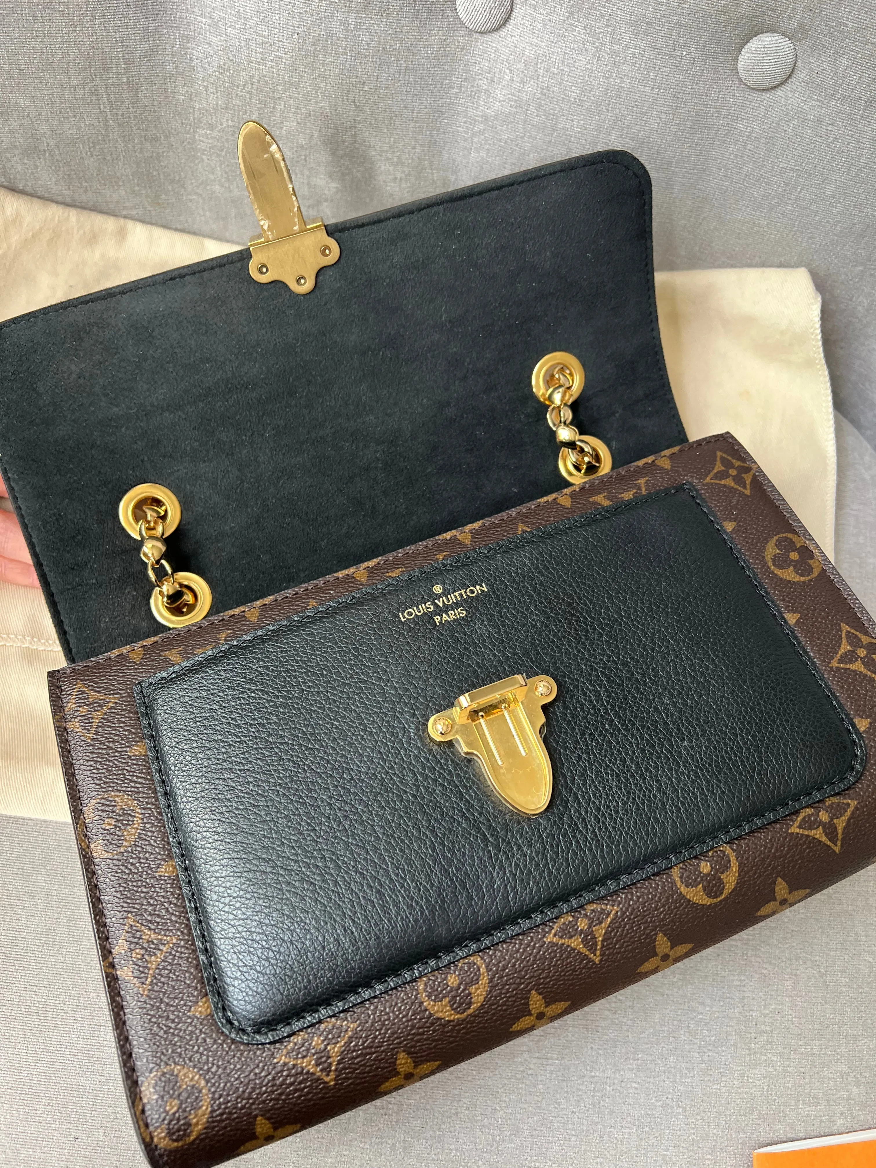Louis Vuitton Victoire Monogram and Black (RRP £2000)