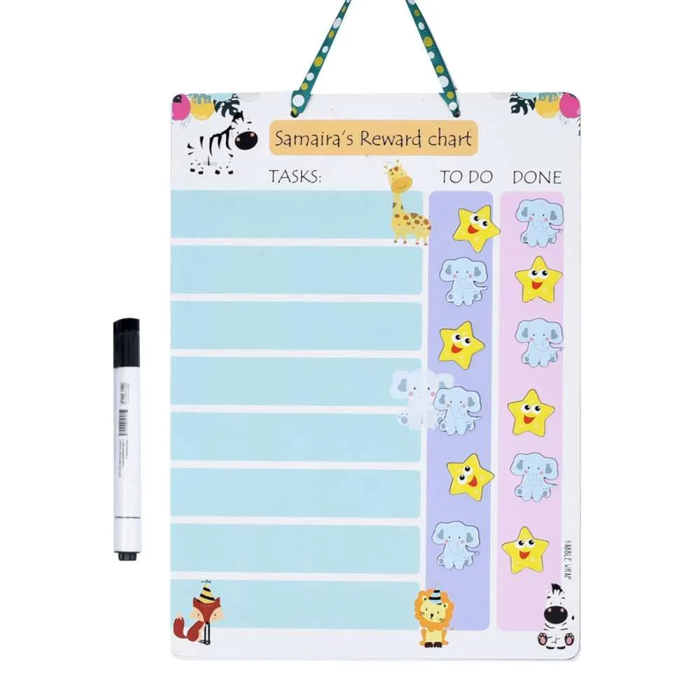 Magnetic Reward Chart - Animal Theme