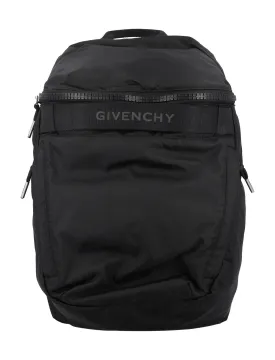 Men's G-Trek Backpack In Nylon in Black | 24ABK50BSK1RG Color 001