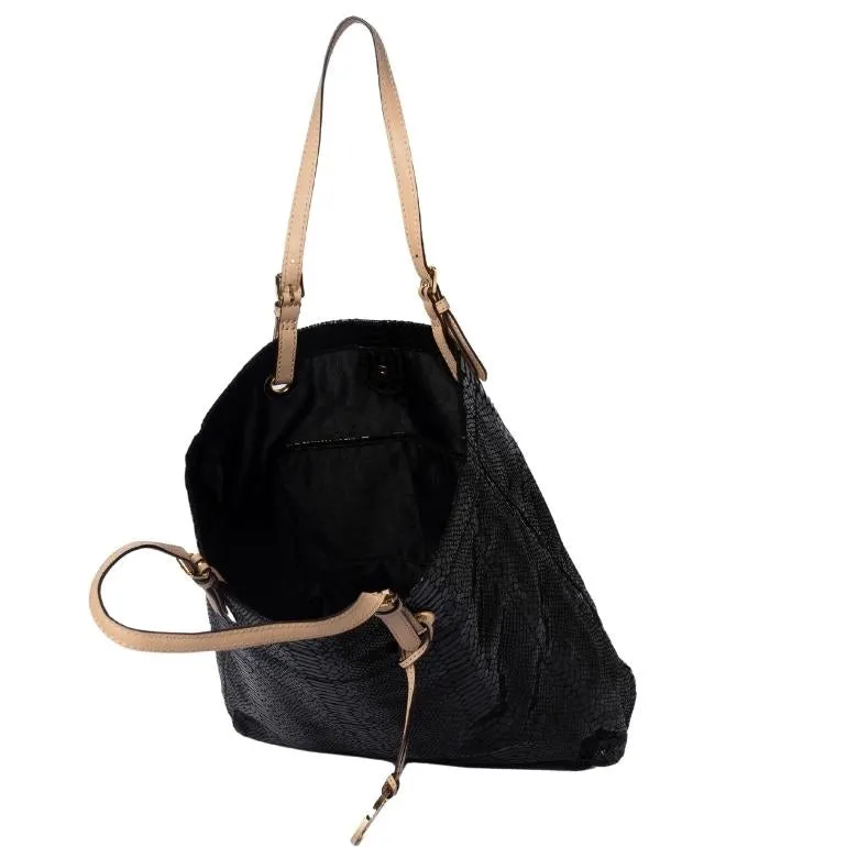 Michael Kors Jet Set Python Leather North South Tote