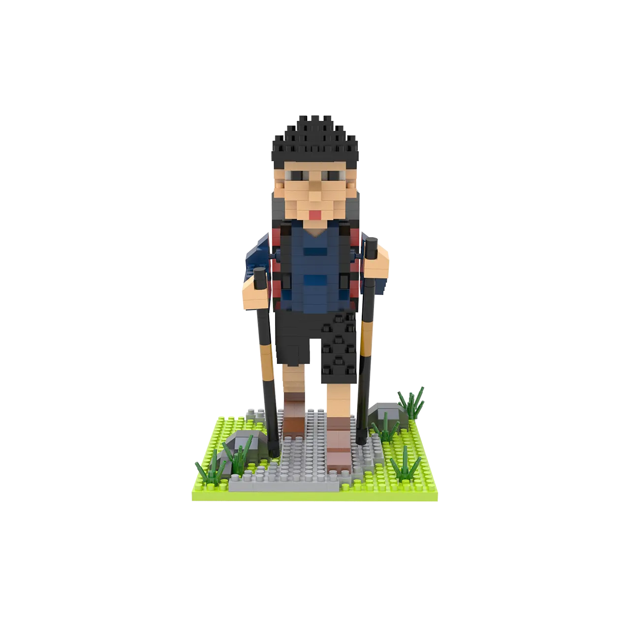 Mini Building Blocks - Hiker