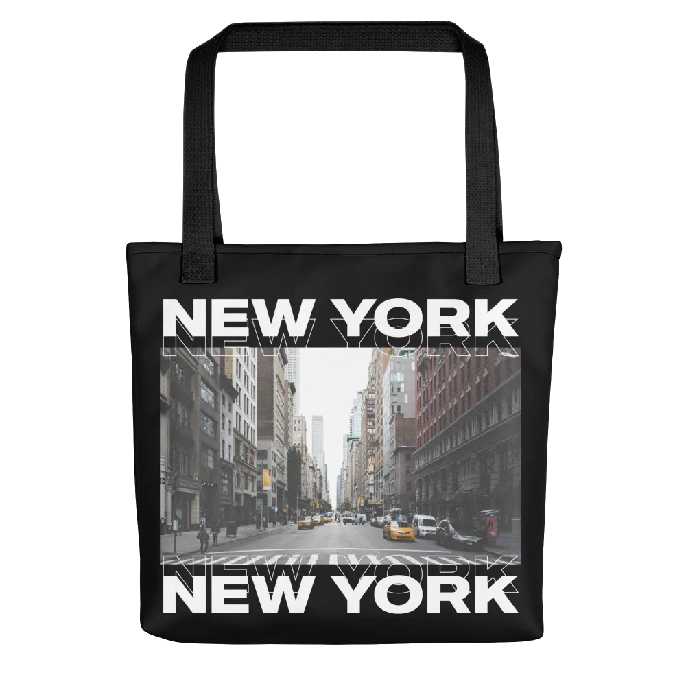 New York Black Tote bag