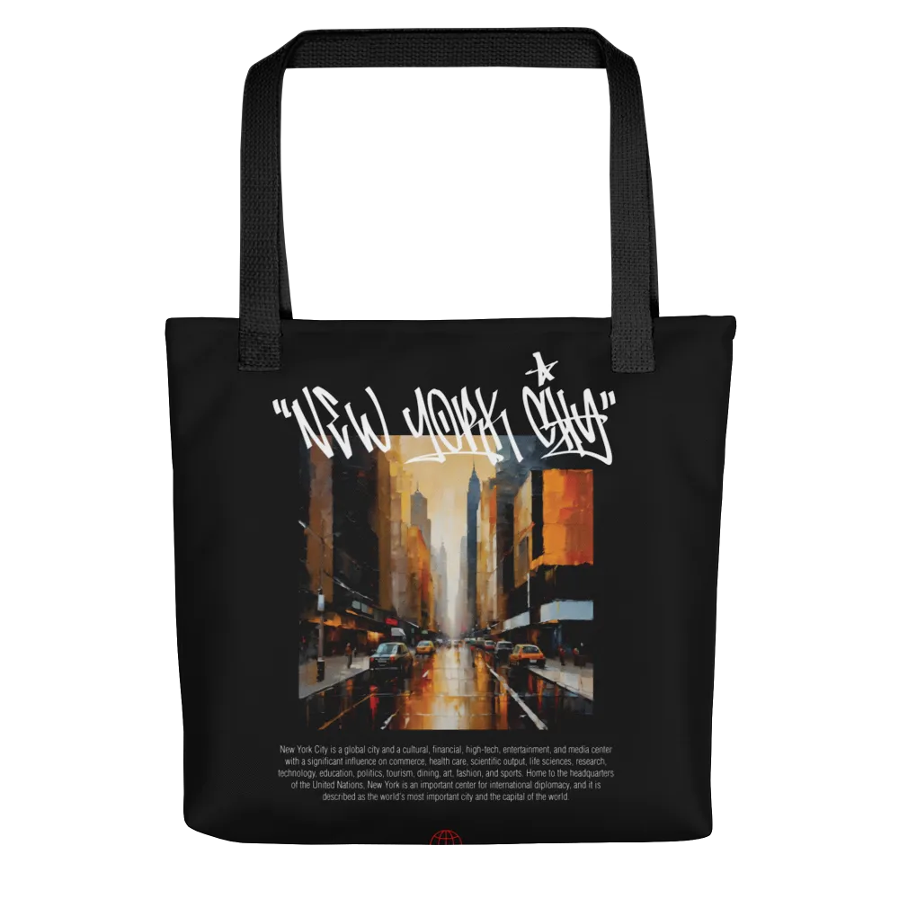 New York City Painting Tote Bag