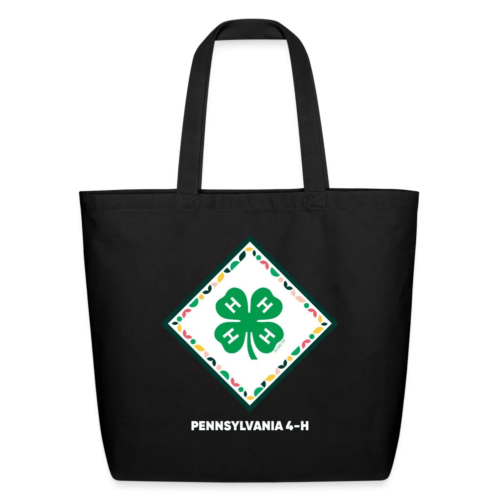Pennsylvania 4-H Clover Tile Eco-Friendly Cotton Tote