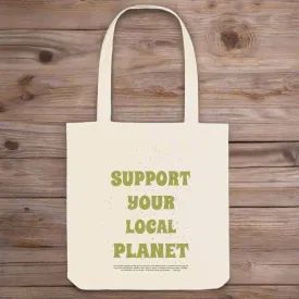 "Carry everything you need and support the planet with this stylish tote bag!"