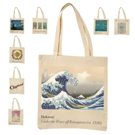 Reusable Cotton Tote Bag - Eco-Friendly Shopping Bag for Groceries - 15"