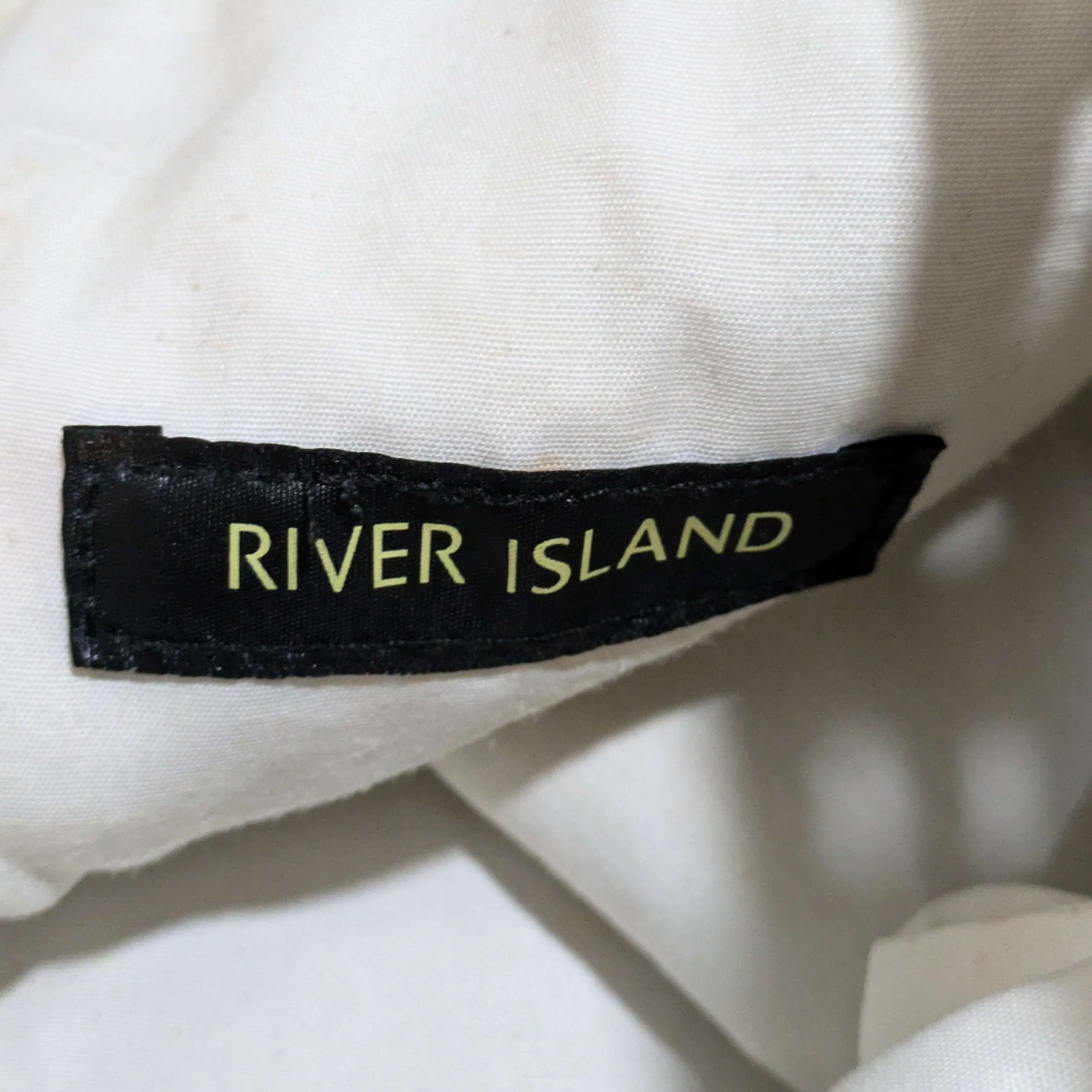 River Island Laser-Cut Beach Tote Bag
